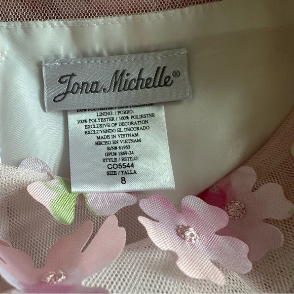 Jona Michelle Girls floral dress - Picture 3 of 10